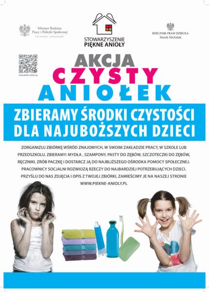 Read more about the article Ruszyła IV Ogólnopolska Akcja „Czysty Aniołek”