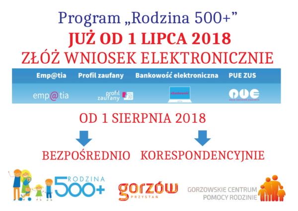 Read more about the article ZŁÓŻ WNIOSEK JUŻ 1 LIPCA !
